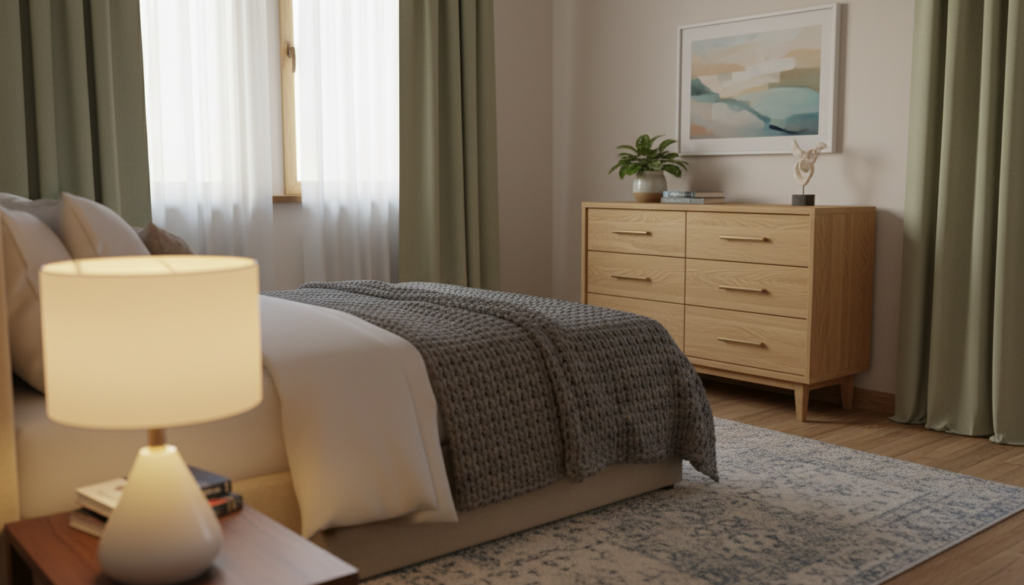 Best drawer count small bedroom?