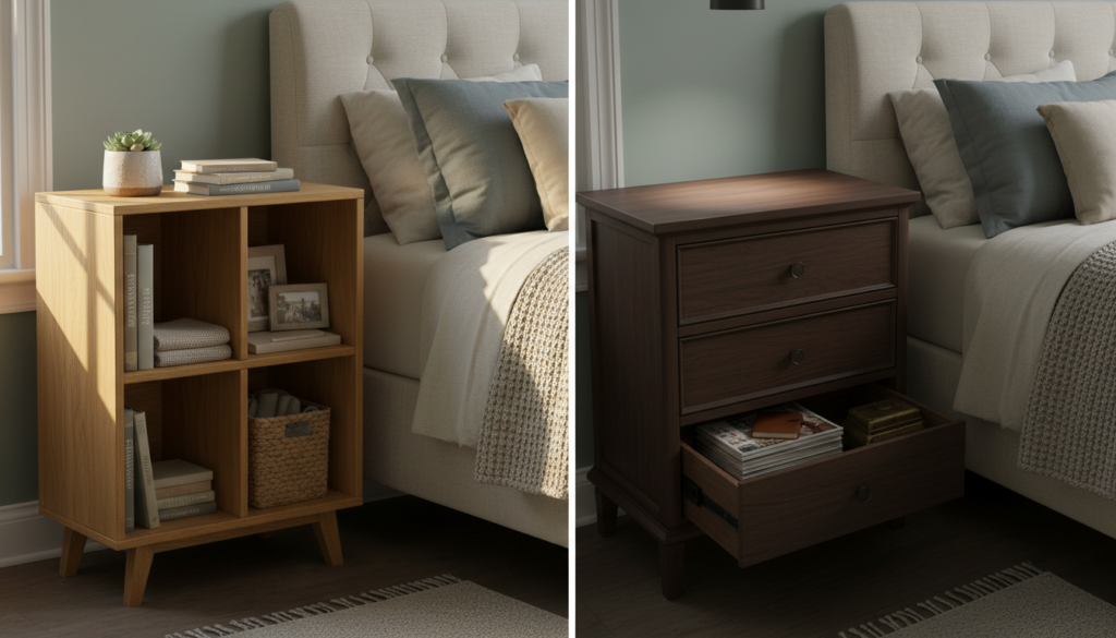 Cubby or third drawer?