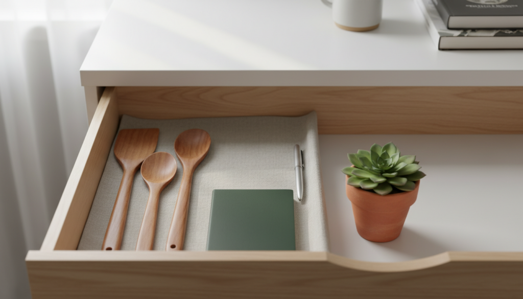 What minimalists keep in drawers?